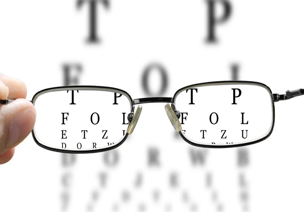 اقل درجات ضعف النظر