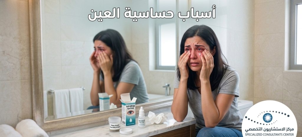اشهر واهم أسباب حساسية العين