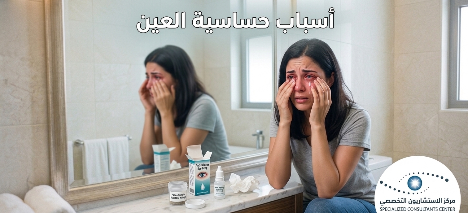 اشهر واهم أسباب حساسية العين